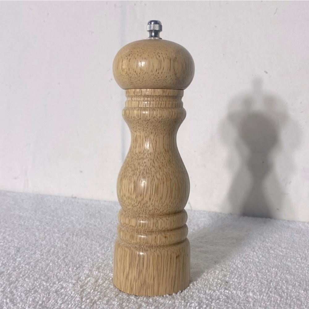 Vintage Wooden Pepper Mill Pepper Grinder